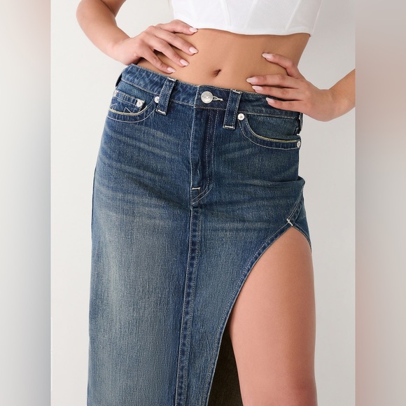 True Religion UO Exclusive Denim Maxi Skirt - Picture 15 of 16